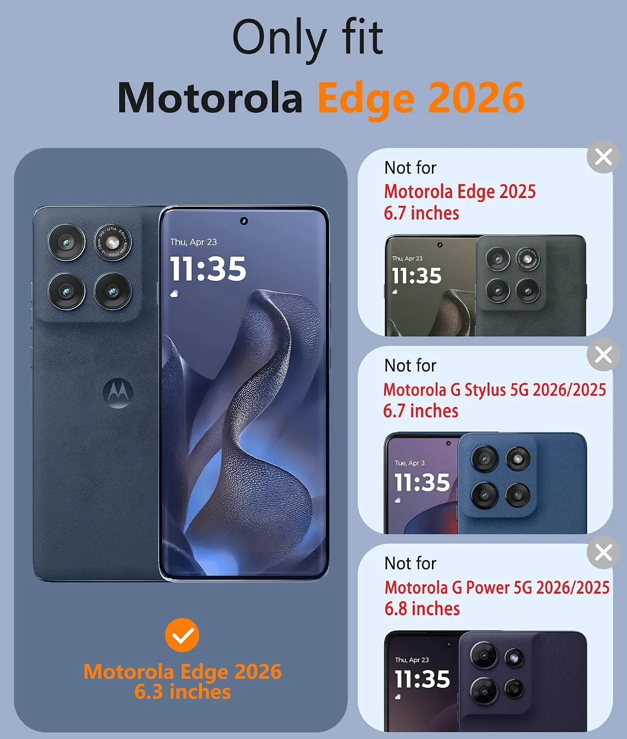 FNTCASE for Motorola Edge-2026 Case Matte Compatible with Magsafe