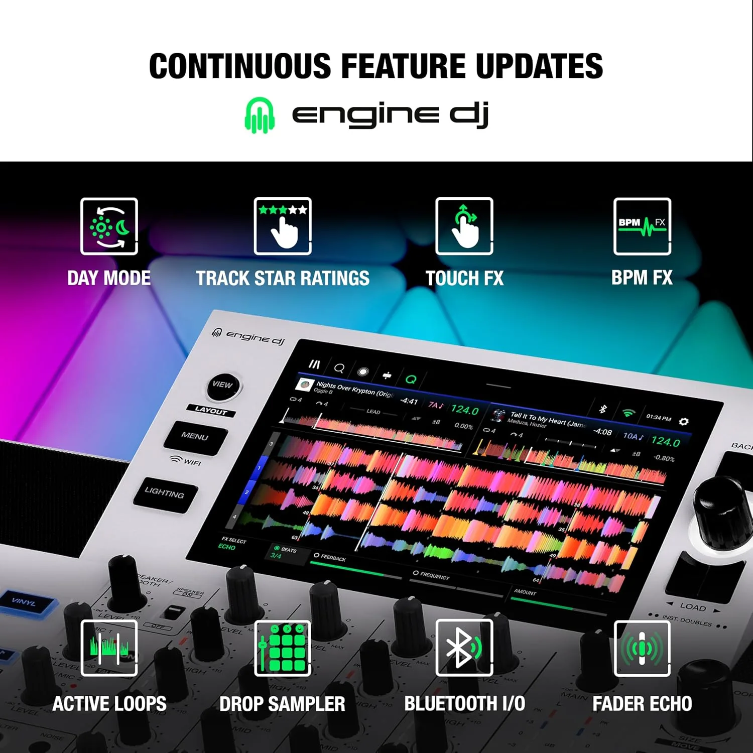 Denon DJ SC LIVE 4 Standalone DJ Controller White