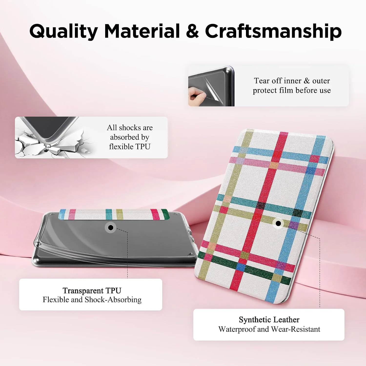 SESENSE Magnetic Case for 7'' Kindle Paperwhite 12th Gen 2024 & Colorsoft