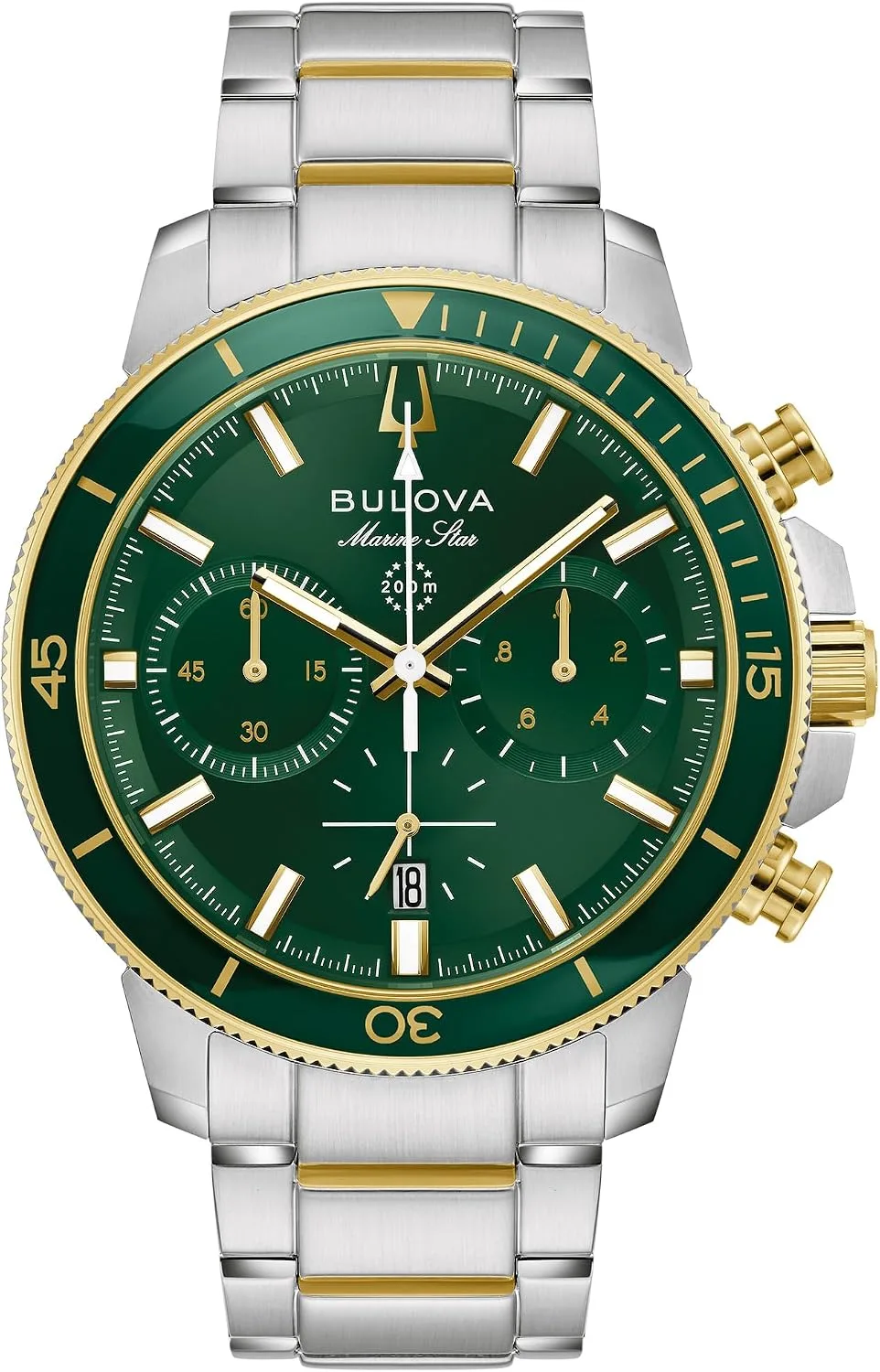 Bulova Men's Marine Star Series-C 6-Hand Chronograph Watch, 45mm