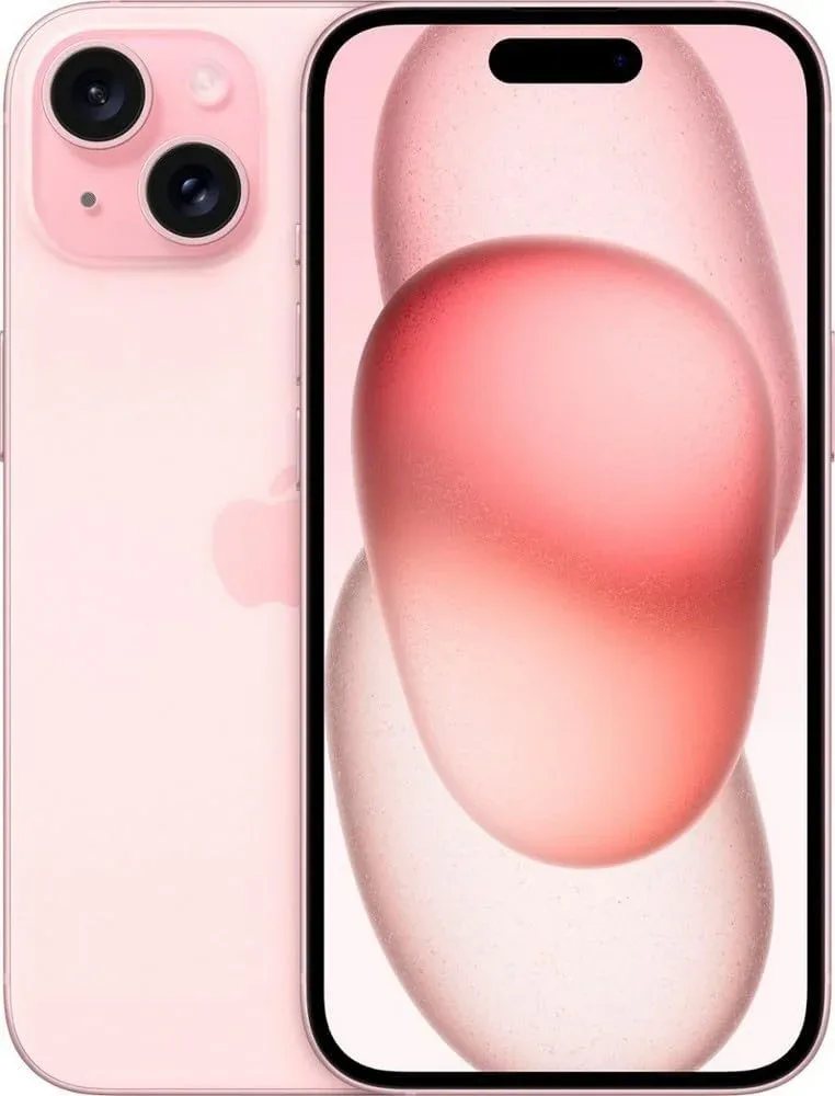 Apple iPhone 15, 512GB, Pink - Locked to T-Mobile (Renewed)