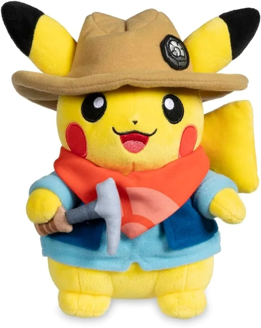 Pokémon Center Fossil Museum: Excavator Pikachu Plush