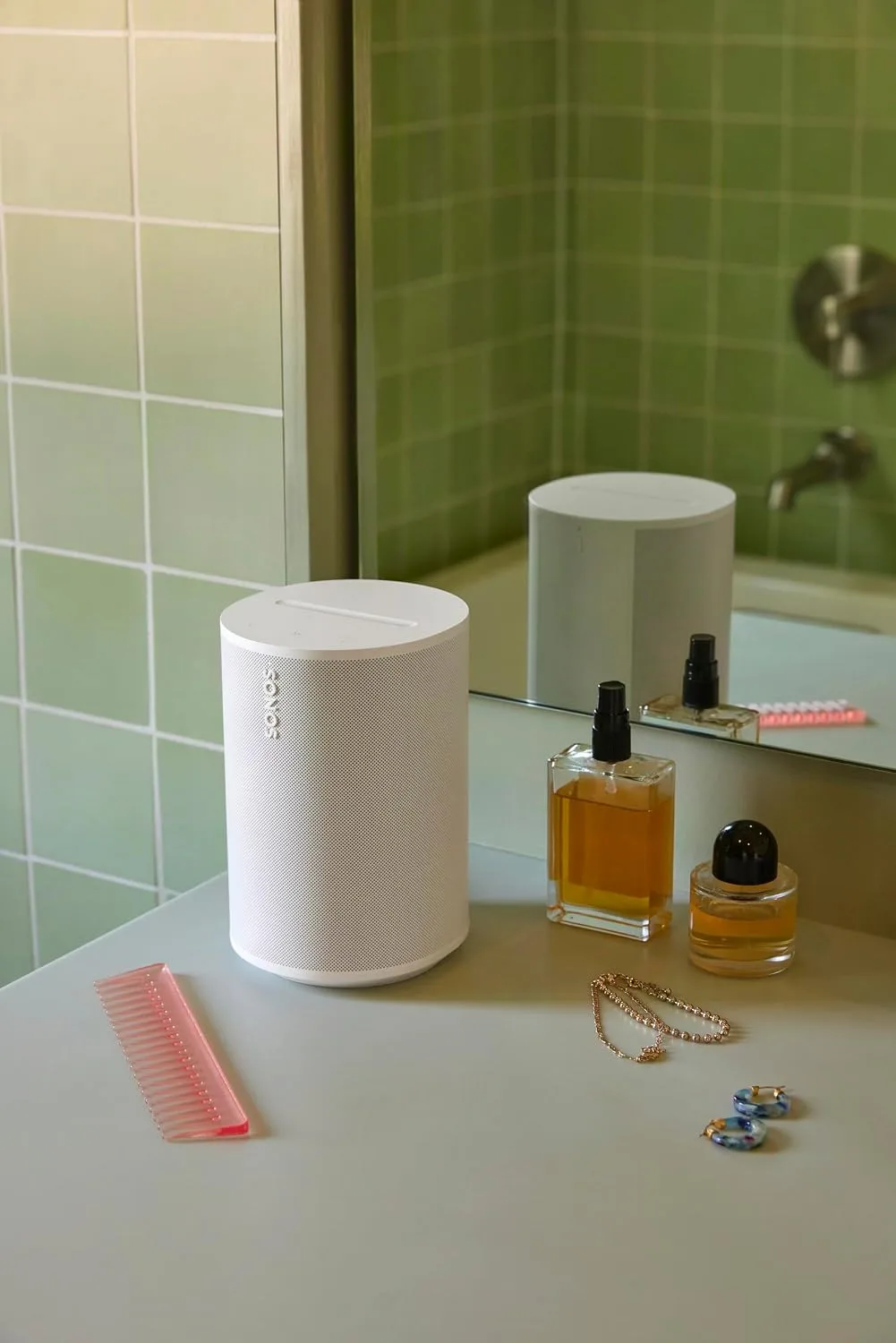 Sonos Era 100 SL Compact, Microphone-Free Speaker - White