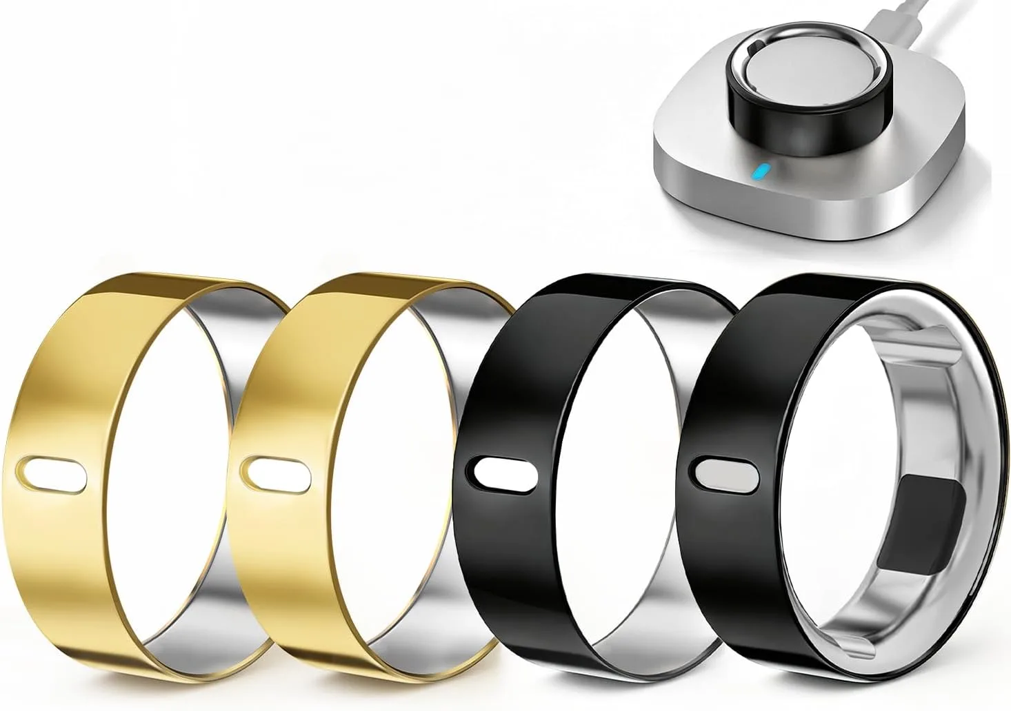 Protector para anillo Hexasider compatible con Oura Ring Gen 4/Gen 3 talla 11 4 unidades