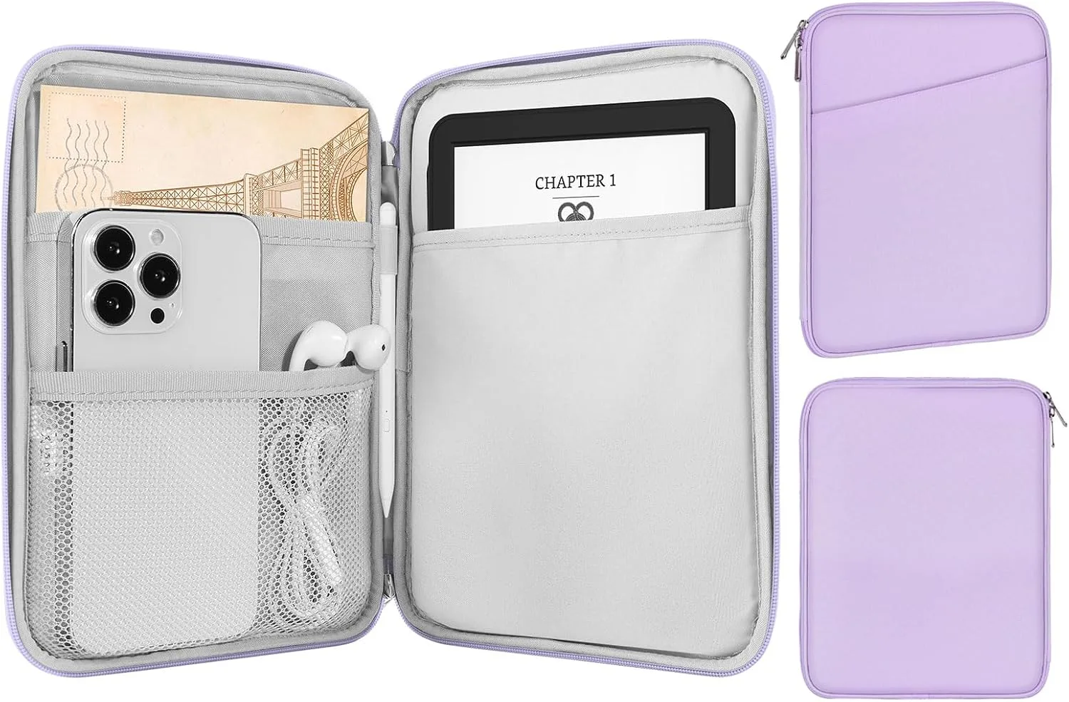 Funda para eReader MoKo 6-7 pulgadas Lilac