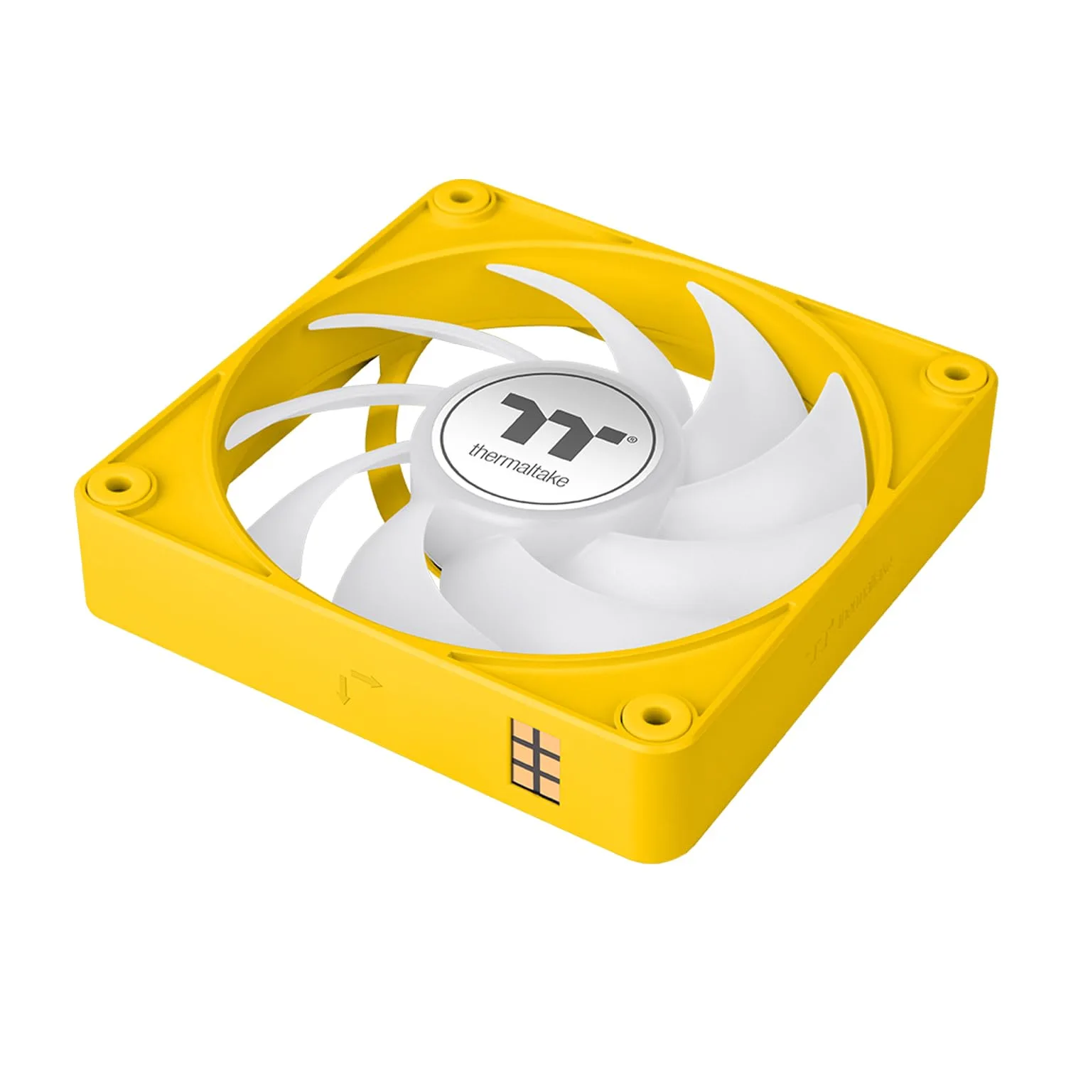 Thermaltake CT120 EX ARGB Sync PC Cooling Fan 3 Pack, PWM 500~2000 RPM, 5V Motherboard Sync, 16.8 Million Colors 9 LEDs, MagForce 2.0 Connectors, Hydraulic Bearing, Bumblebee, CL-F215-PL12BB-A