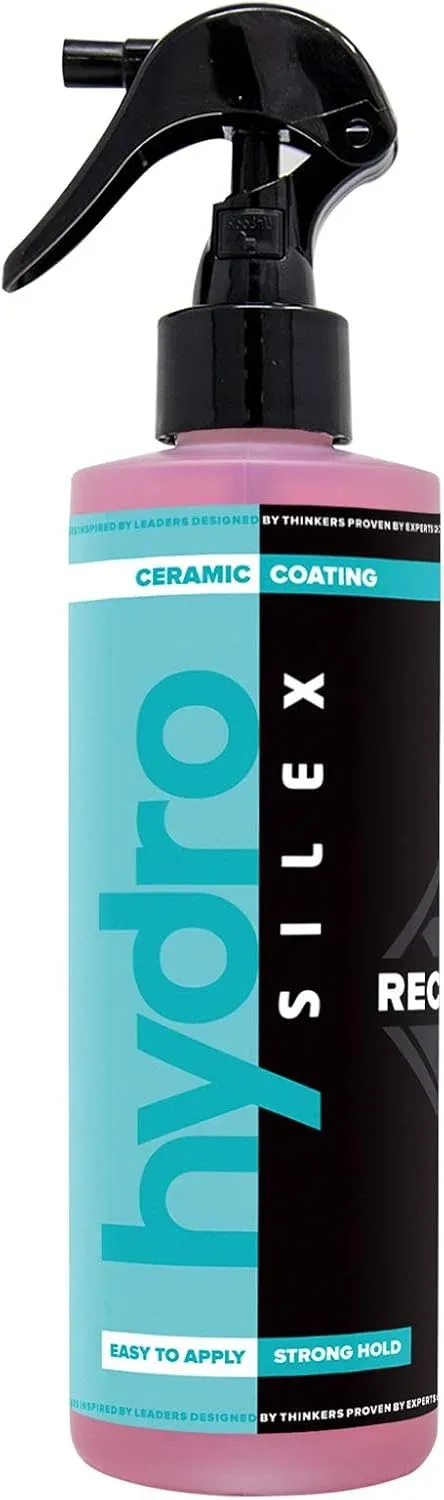 HydroSilex Recharge Ceramic Coating Spray (8oz) | Ultra-Hydrophobic Car Ceramic Detail Spray | Replaces Wax & Sealants | DIY-Friendly Protection for Cars, Trucks & SUVs | 6 Months of Protection