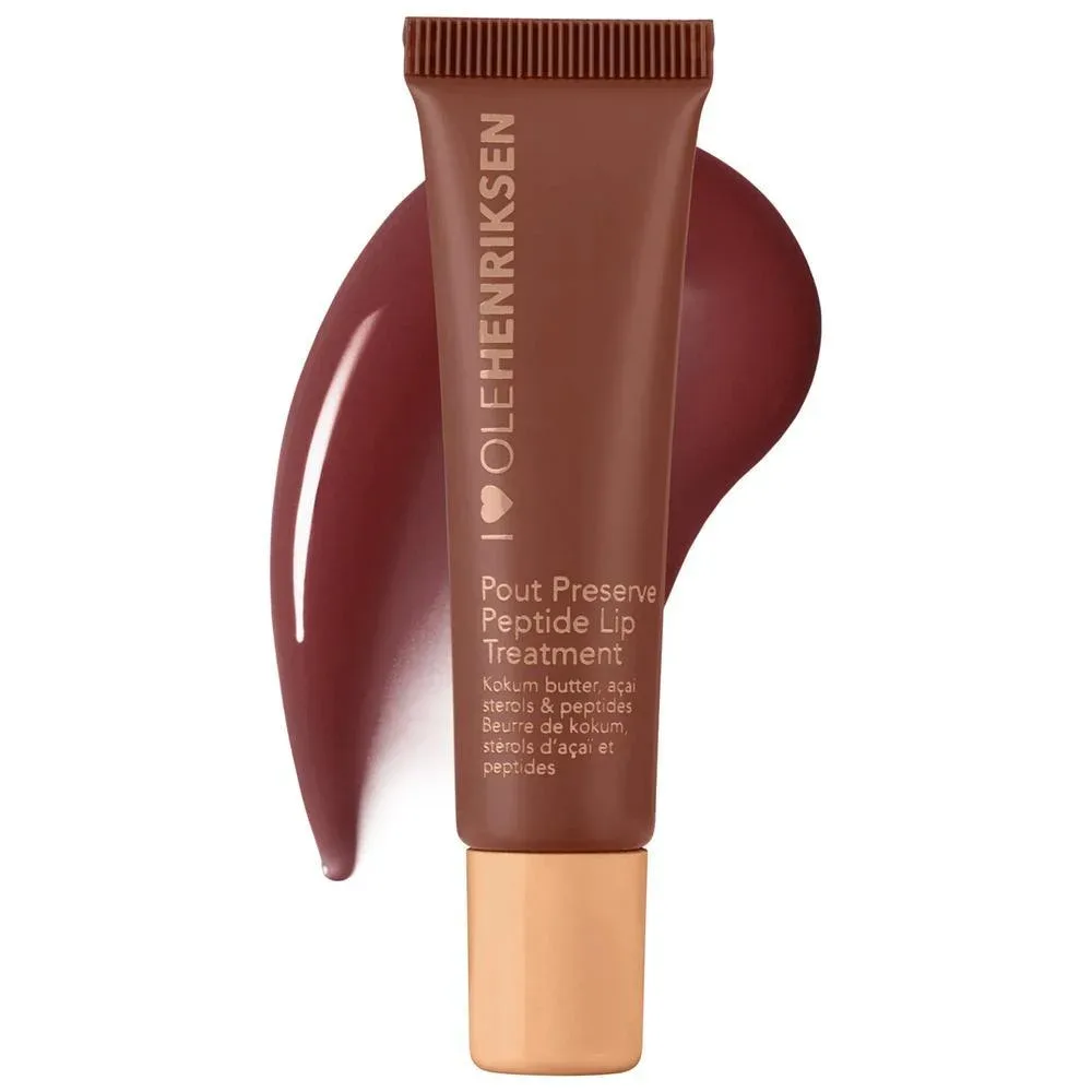 Pout Preserve Tratamiento Labial Hidratante con Péptidos - Citrus Sunshine - sheer tint + fresh citrus scent - Cocoa Crème - chocolate brown tint + rich hot chocolate scen