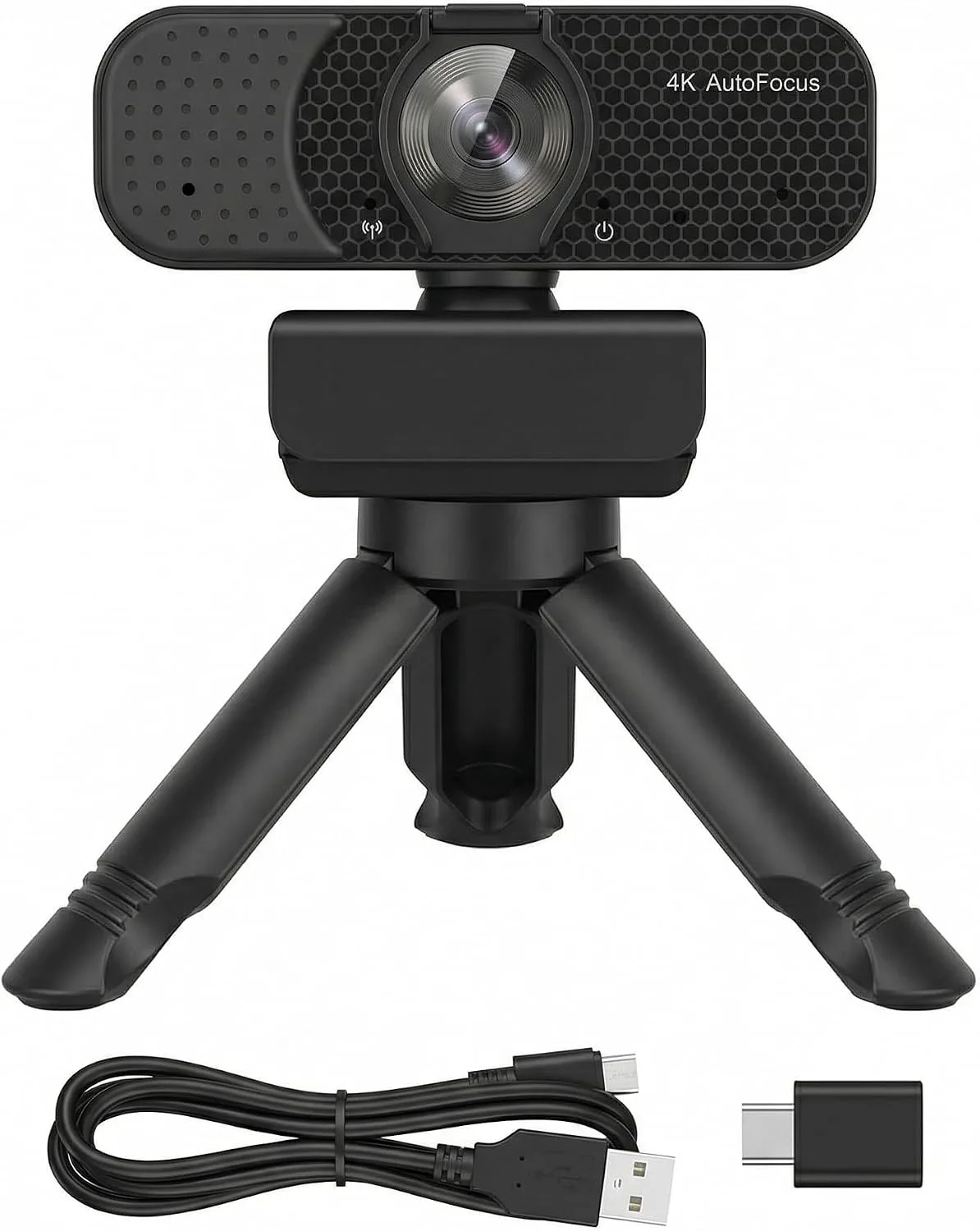 Gohero 4K Webcam with Dual PDAF Autofocus & Auto Light Correction