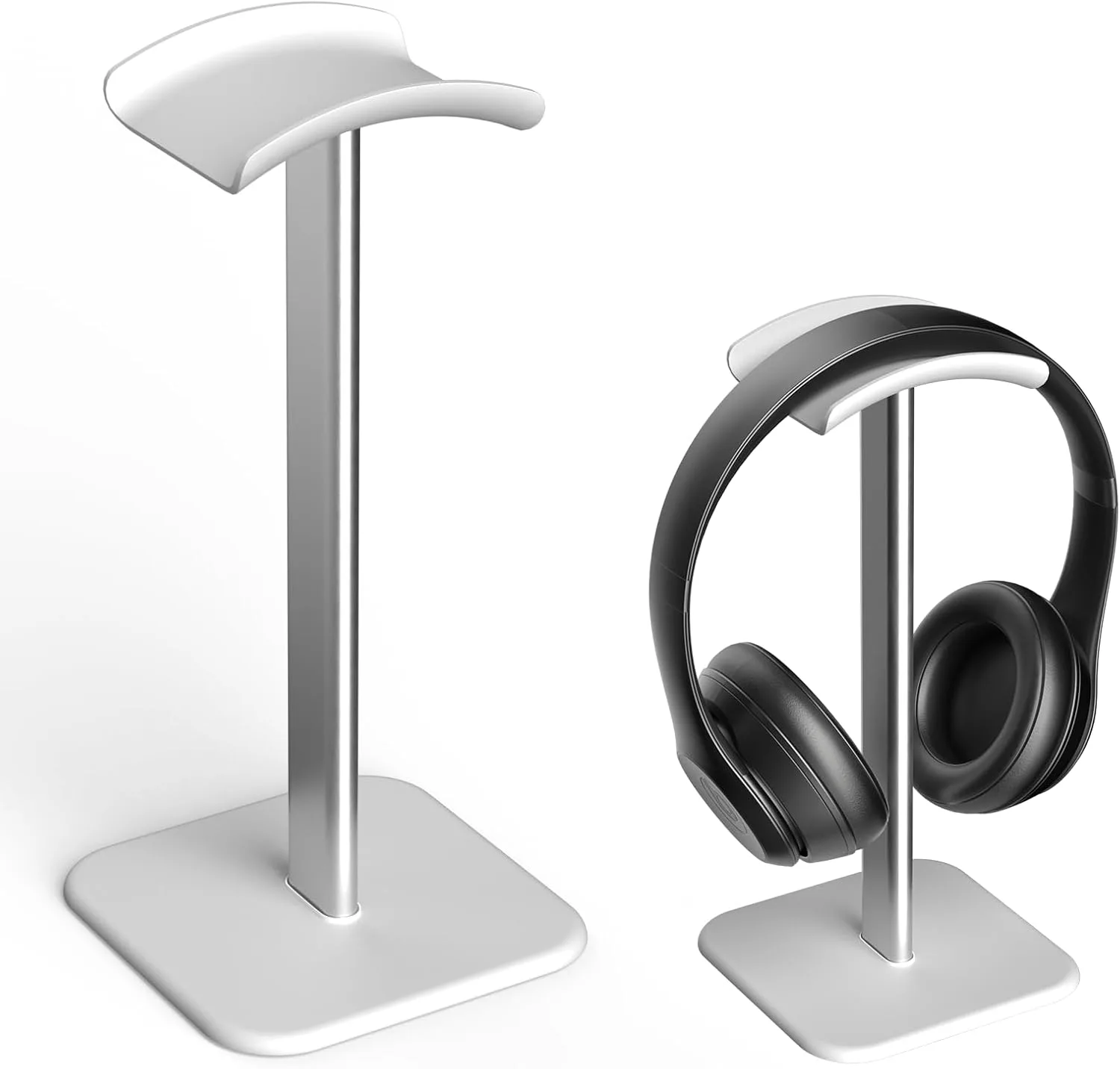 Headphone Stand for Desk - Headset Stand Headphone Holder (White)