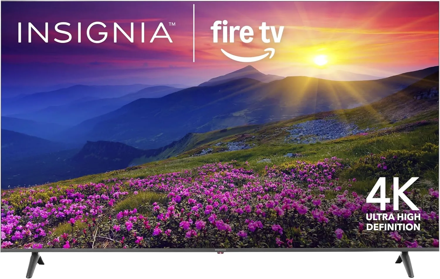 INSIGNIA 75" Class F50 Series LED 4K UHD Smart Fire TV, Voice Remote with Alexa, Stream Live TV Without Cable