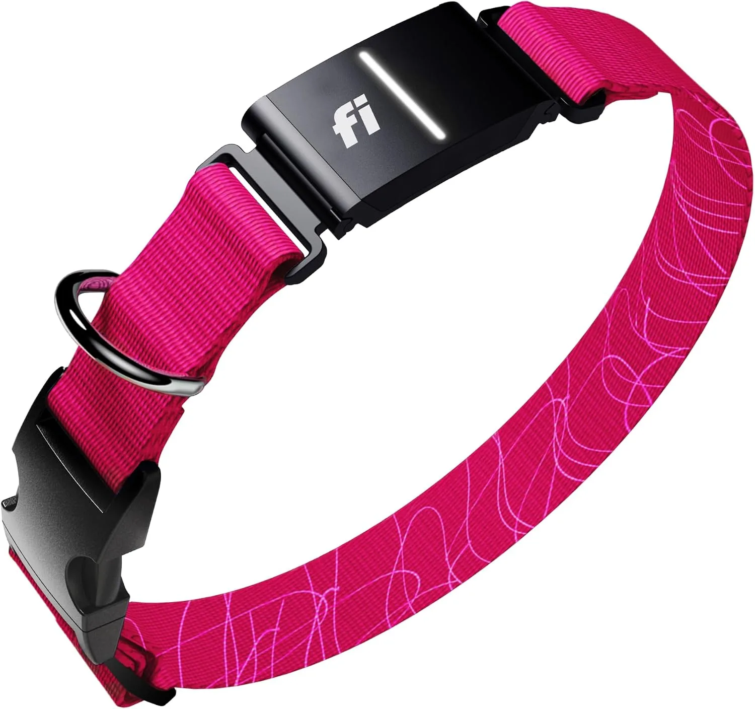 Fi Series 3+ GPS Dog Collar & Tracker, Membership Required, Pink M