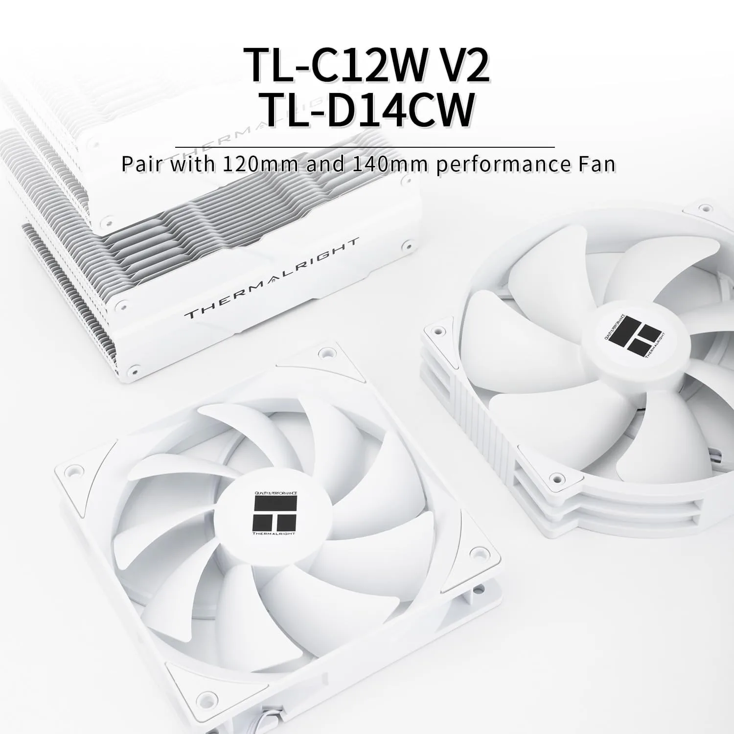 Thermalright Peerless Assassin 140 White CPU Cooler, 6 Heat Pipes AGHP Technology,Dual PWM Fans with 1500RPM Speed, Double Towers Cooler,for AM5/AM4&Intel LGA 1700/1851/1150/1151/1200,PC CPU Cooling