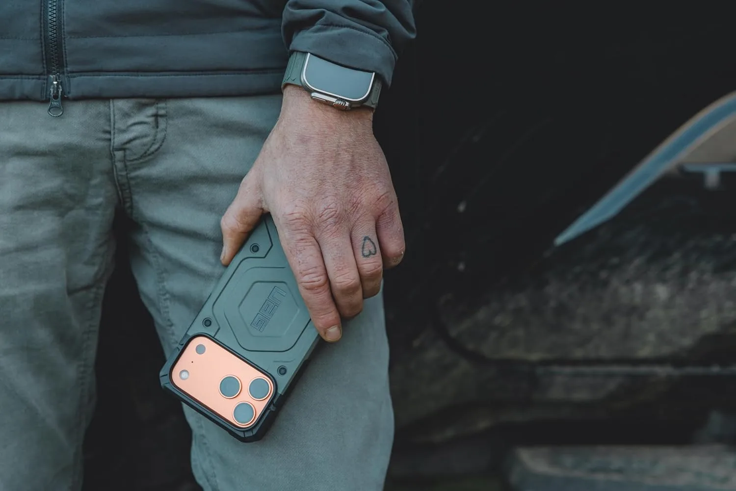 UAG Pathfinder for iPhone 18 Pro Max Case/iPhone 17 Pro Max Case, Olive