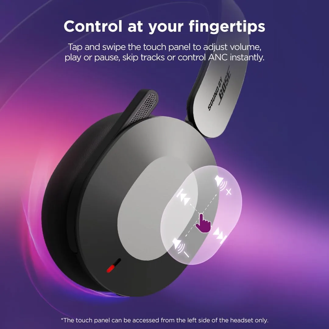Lenovo ThinkPad Dual Mode Wireless ANC Foldable Headset 8550 (Aura Edition) – Sound by Bose, AI Noise Cancelling Mic, Microsoft Teams Certified, Bluetooth 5.3, USB-C Receiver, Grey