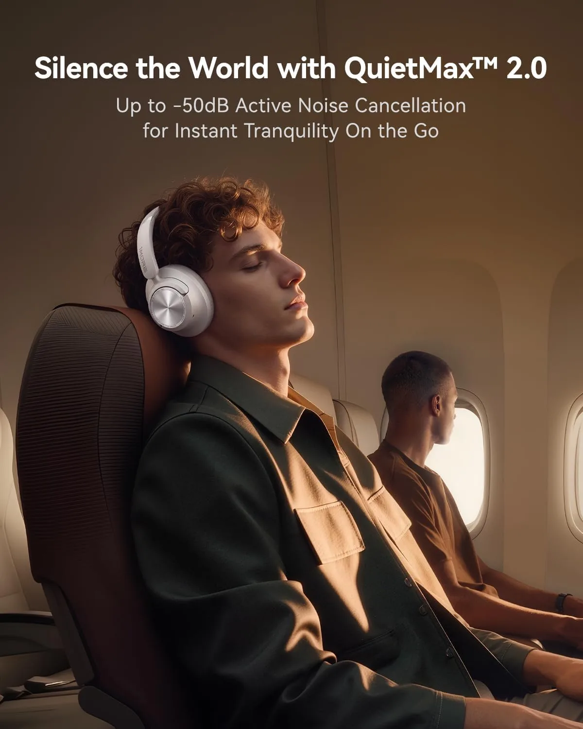 1MORE SONOFLOW MAX Over-Ear Headphones, THX Spatial Audio, 50dB ANC, 105H