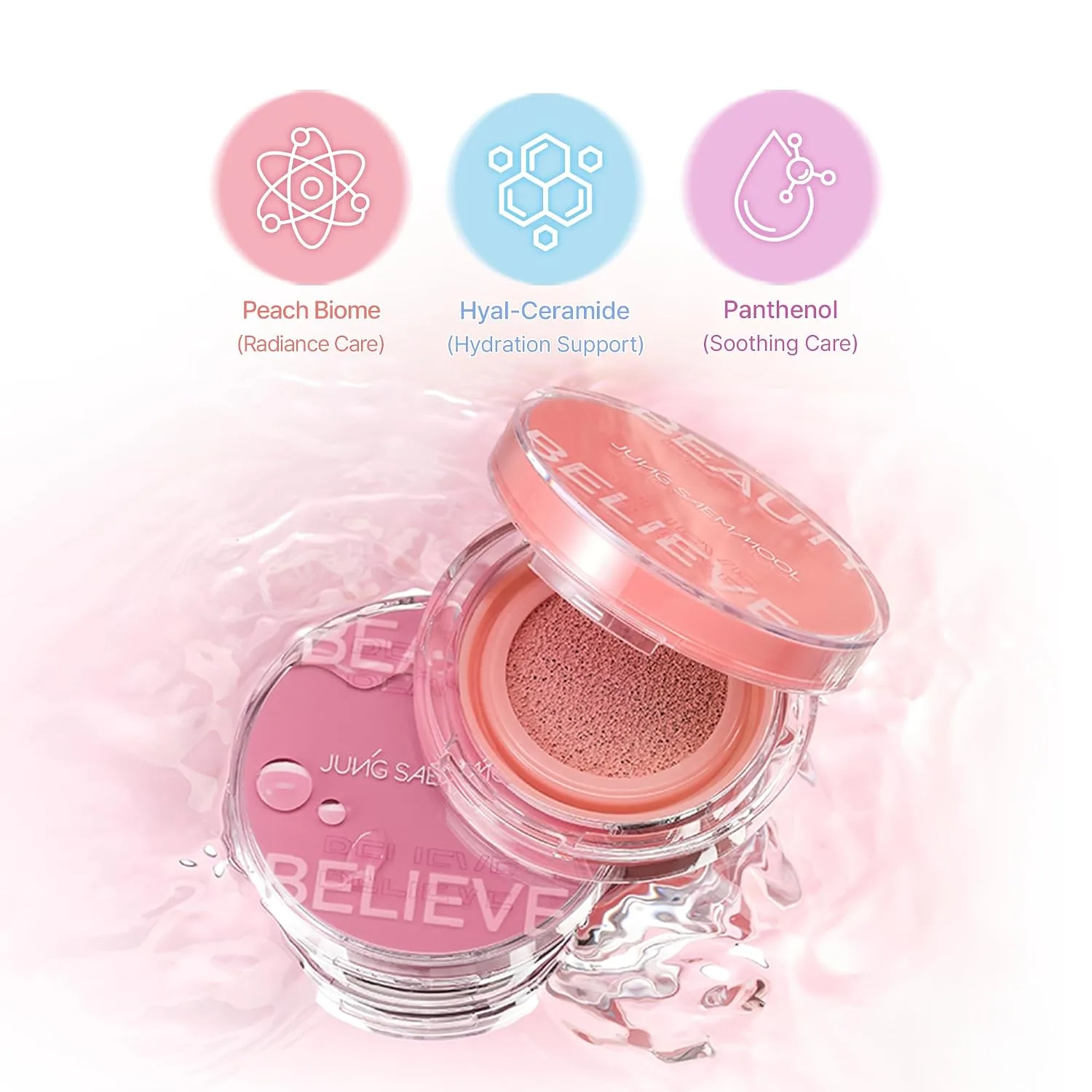 JUNG SAEM MOOL Artist Cushion Blush Dewy | Dewy Coral