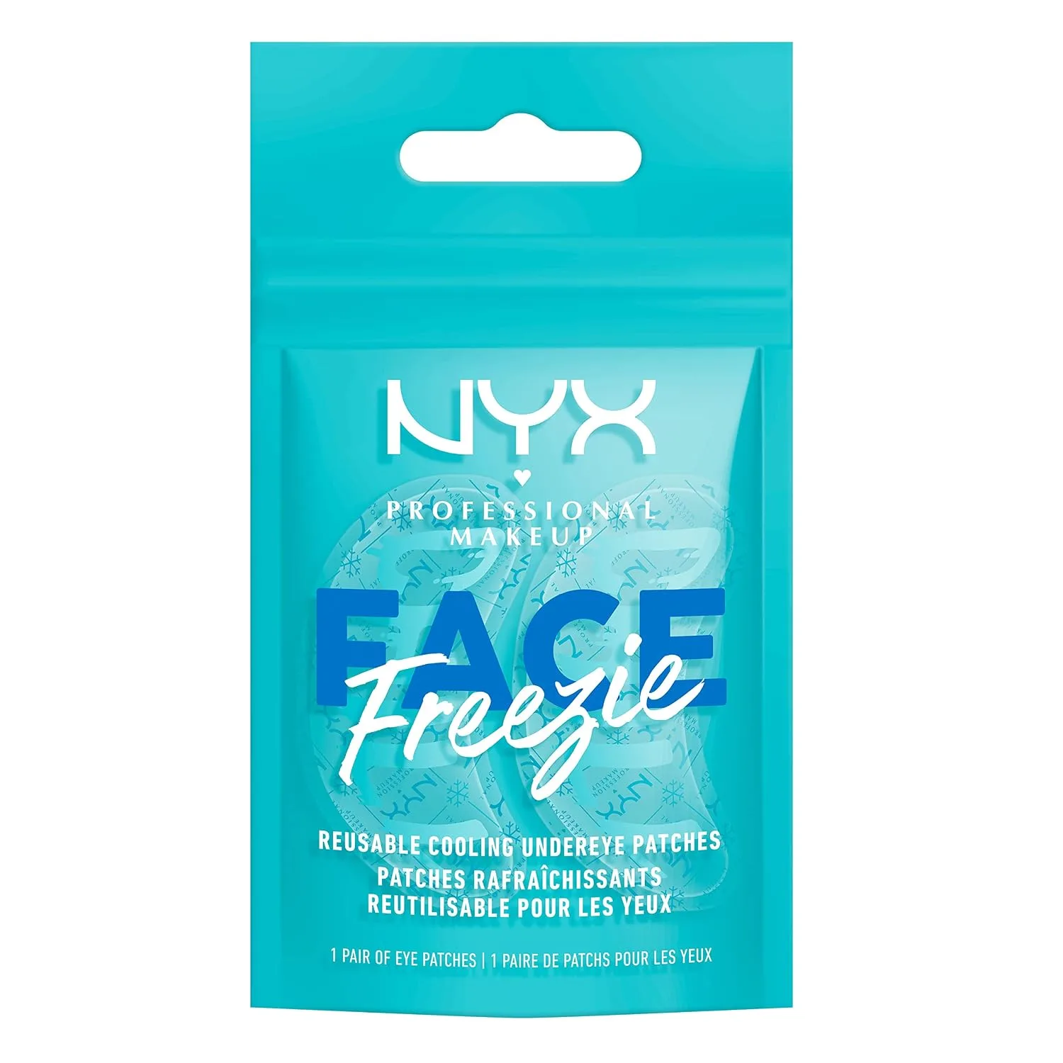 Parche facial NYX Professional Makeup Face Freezie para contorno de ojos
