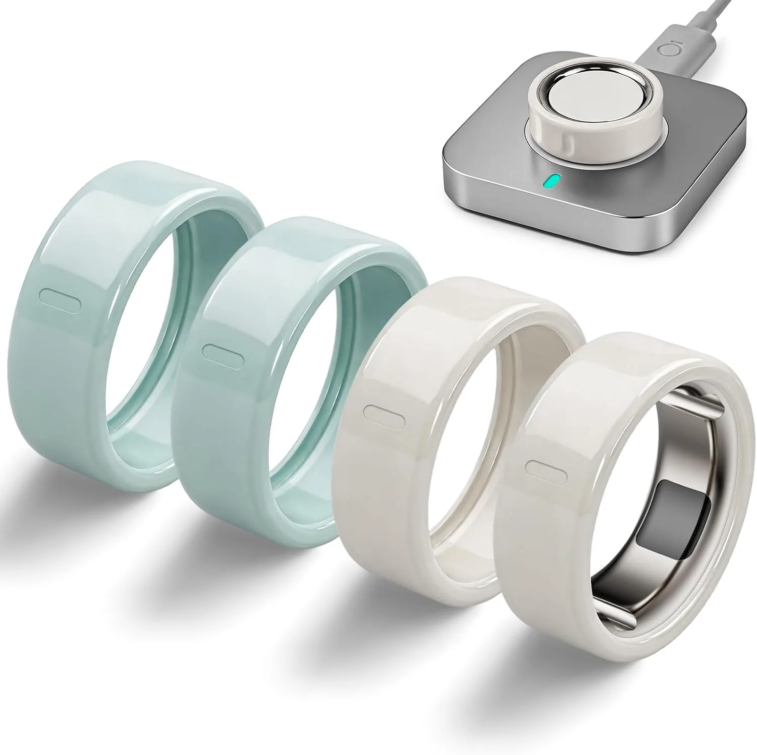 4Pack Ring Cover Compatible with Oura Ring Gen 4/3 Horizon Heritage