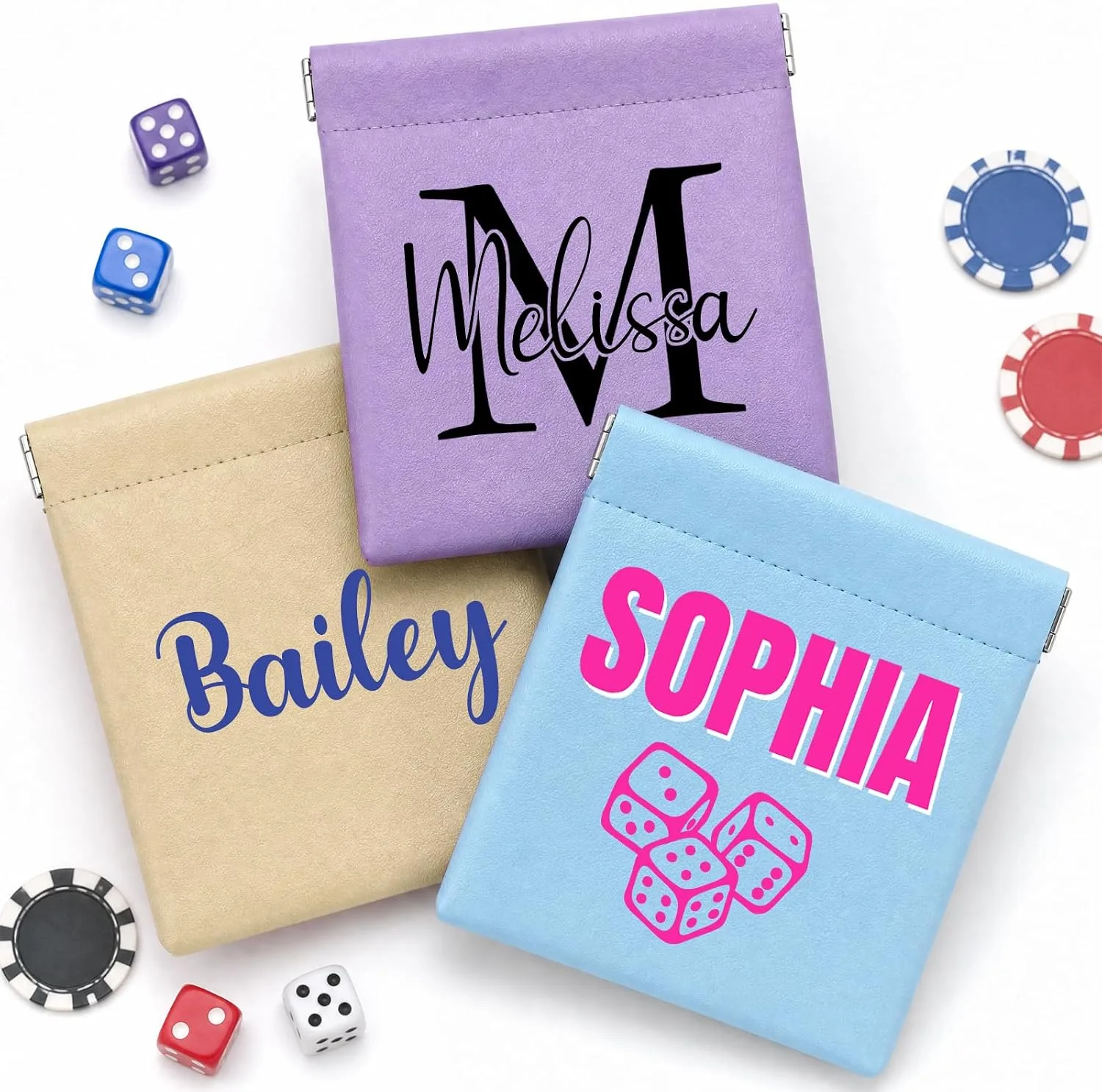 Bolsa para dados Taikuri personalizada para Mahjong y juegos