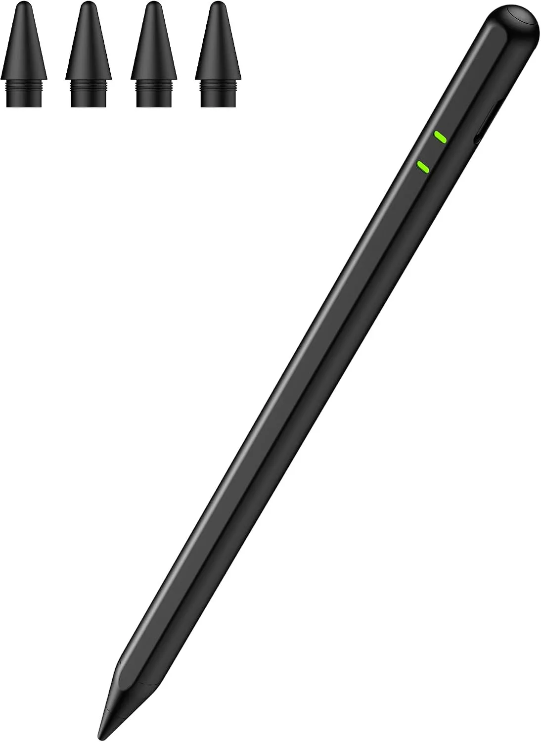 Pencil for iPad A16/11/10/9/8/7/6th, Stylus Pen for iPad 2018-2026, Black