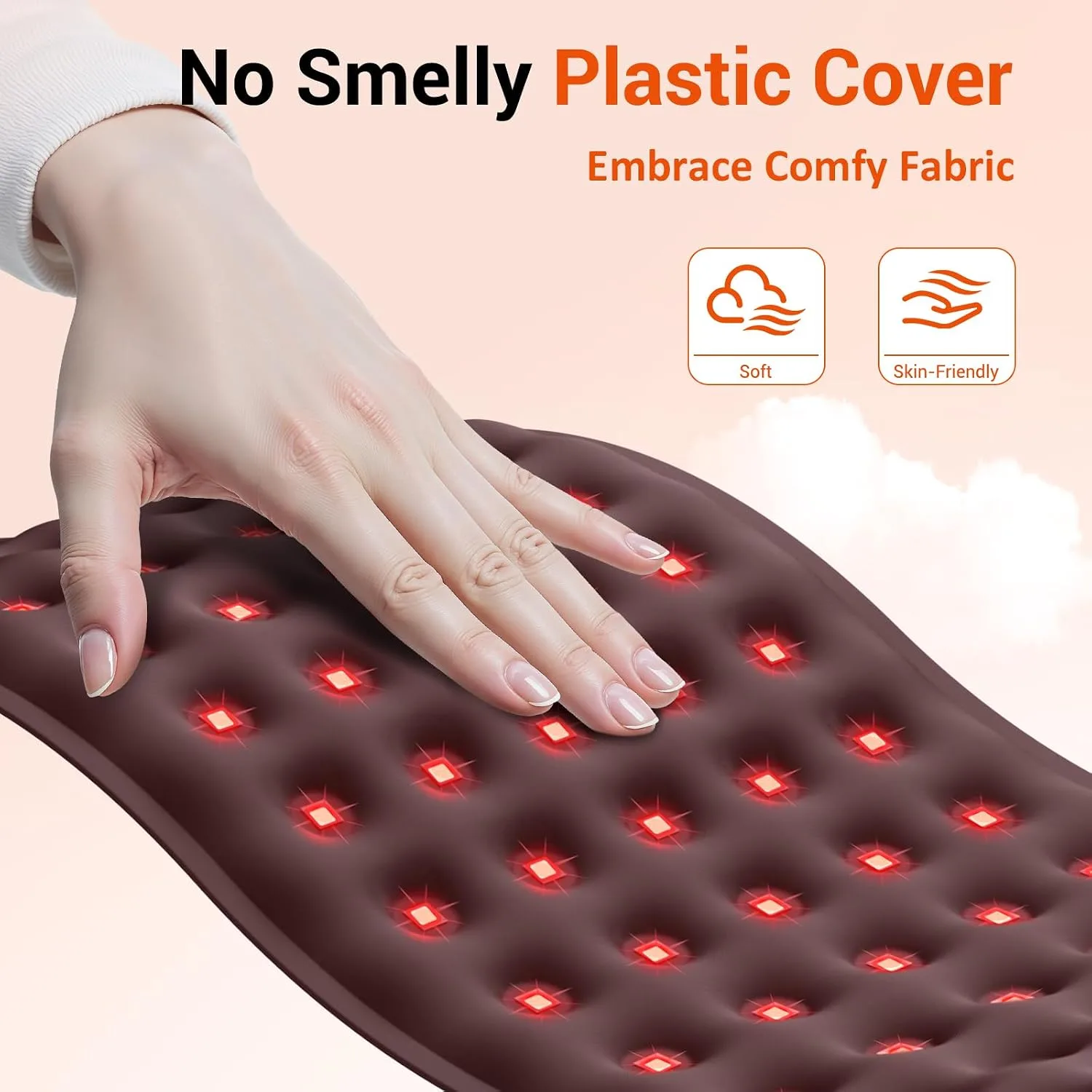 Comfytemp Red Light Pad for Body, 14.4'' x 6.1'', 660nm & Invisible 850nm
