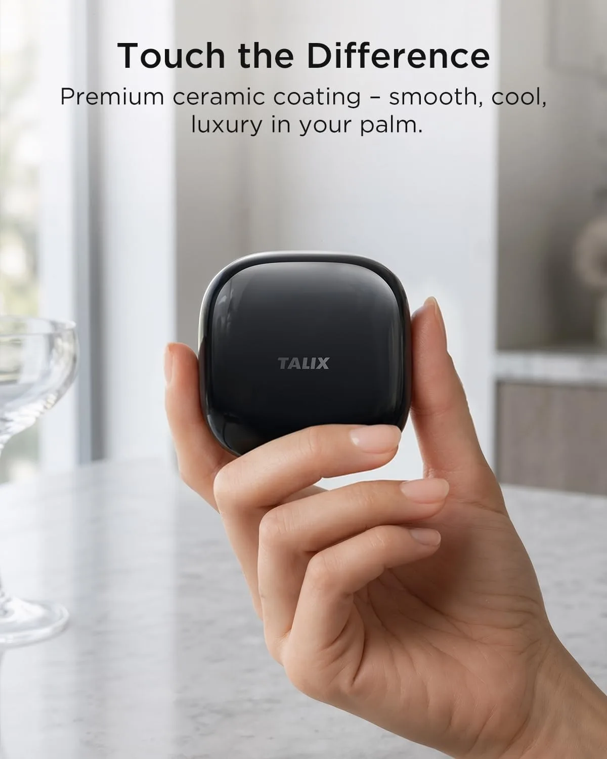 T30 Noise Cancelling Earbuds with Phone Stand, Punchy Bass, 4-Mic, True Wireless Bluetooth 6.0 in Ear Headphones, 28H Playtime, IPX4 (Black)