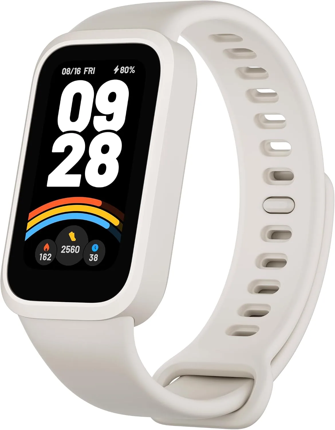 XIAOMI Smart Band 9 Active Global Version 1.47'' Display 18-Day Battery Life Modes All-Day Health and Fitness Monitoring 5ATM White