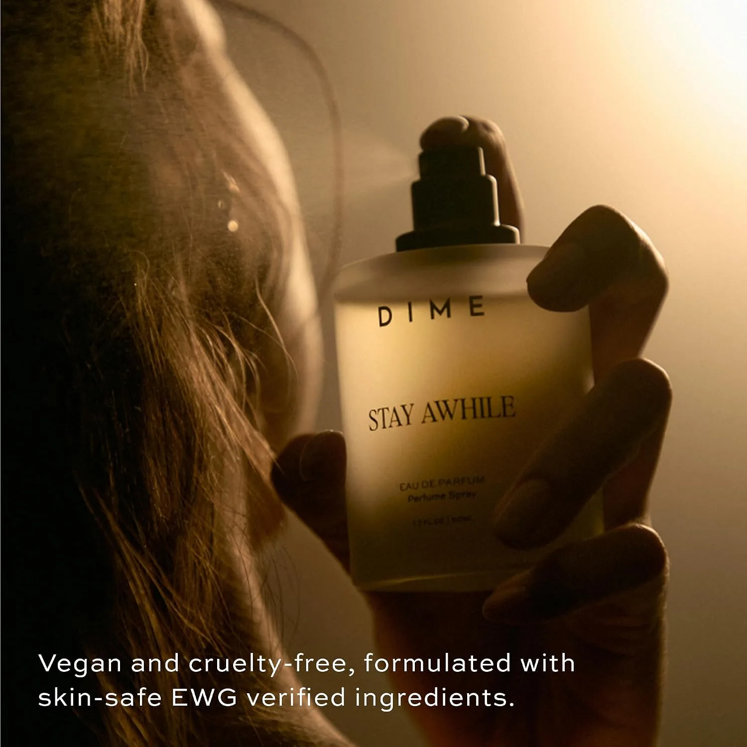 DIME Beauty Stay Awhile Perfume - Gourmand Warm, 1.7 oz