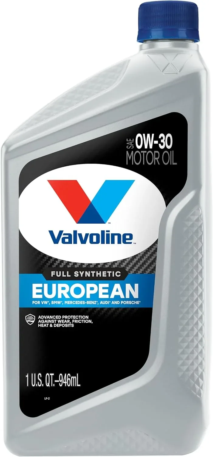Aceite para motor Valvoline European Vehicle Full Synthetic 0W-30 1 cuarto