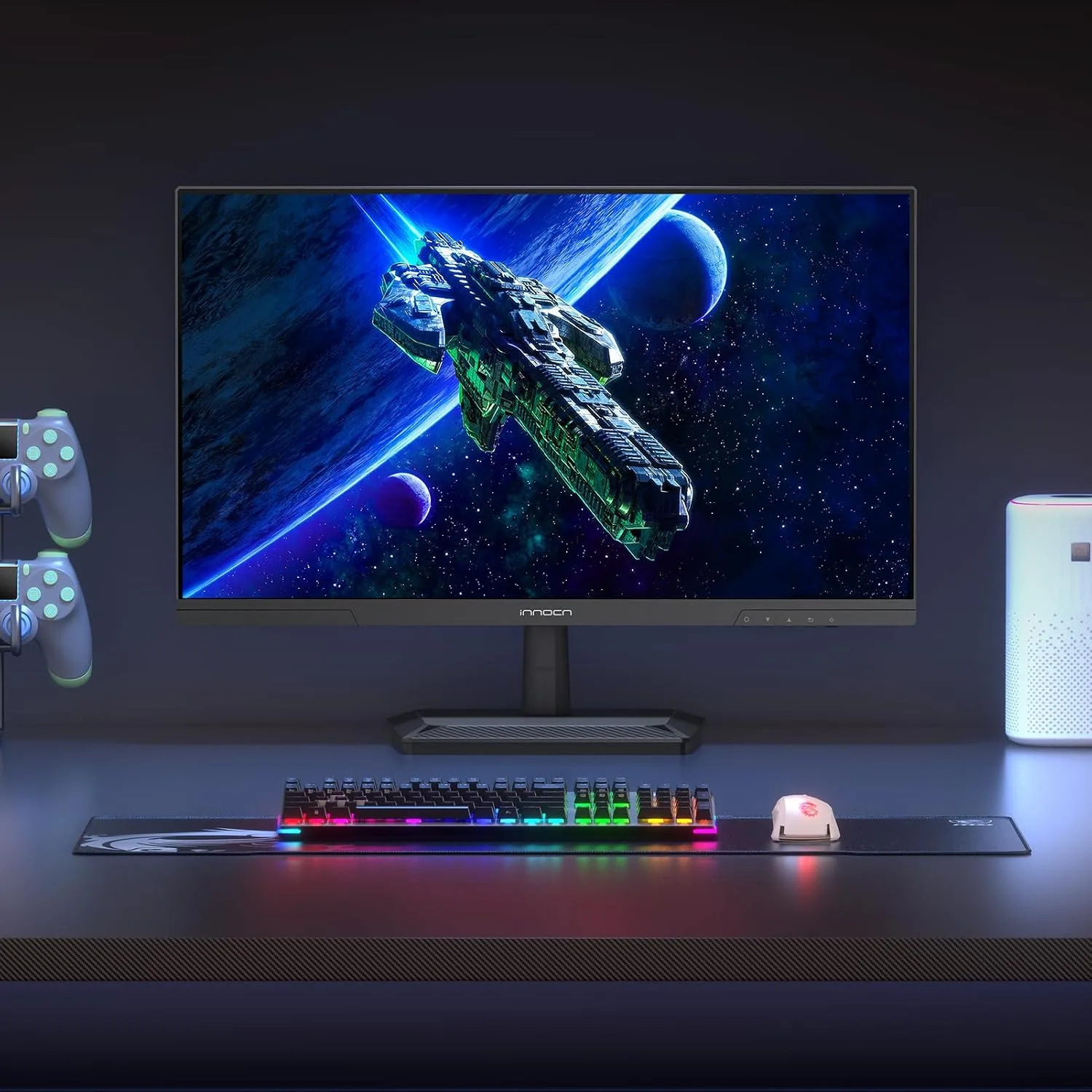 INNOCN 24.5" 1440P 240Hz Gaming Monitor Fast IPS HDMI 2.1, DP, Black, 25G2S