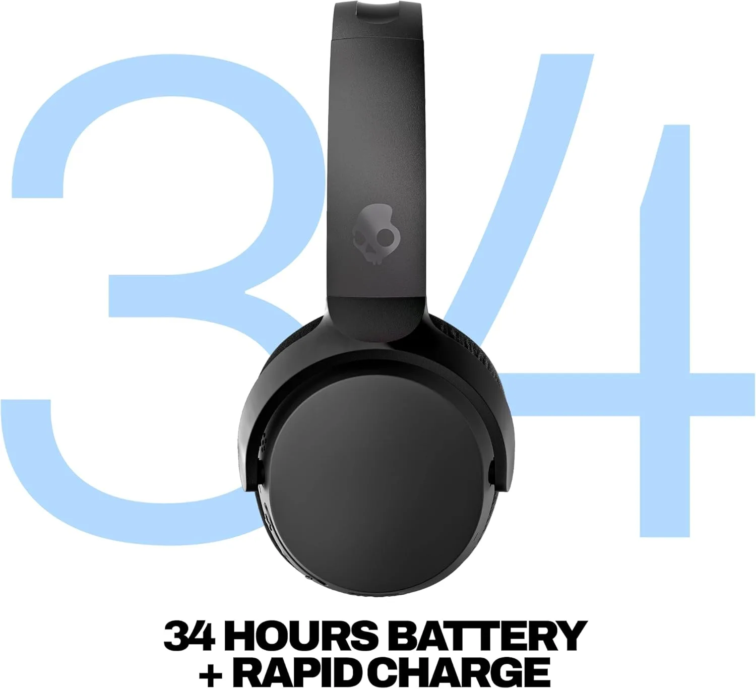 Skullcandy Riff Wireless 2 On-Ear Bluetooth Headphones - True Black