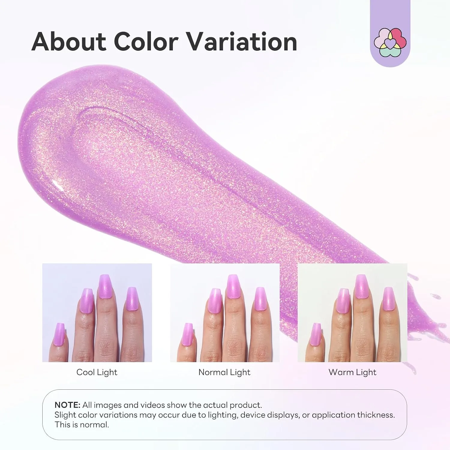 SAVILAND One-Step Gel Nail Polish Pens Set, 6 Colors Pearl Pink Blue