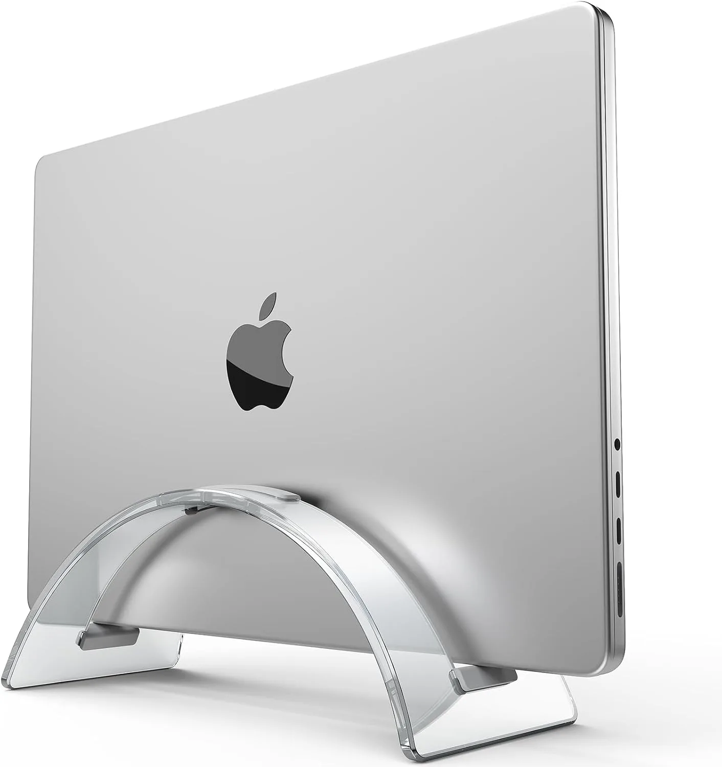 Base vertical para laptop Yikola acrílica transparente