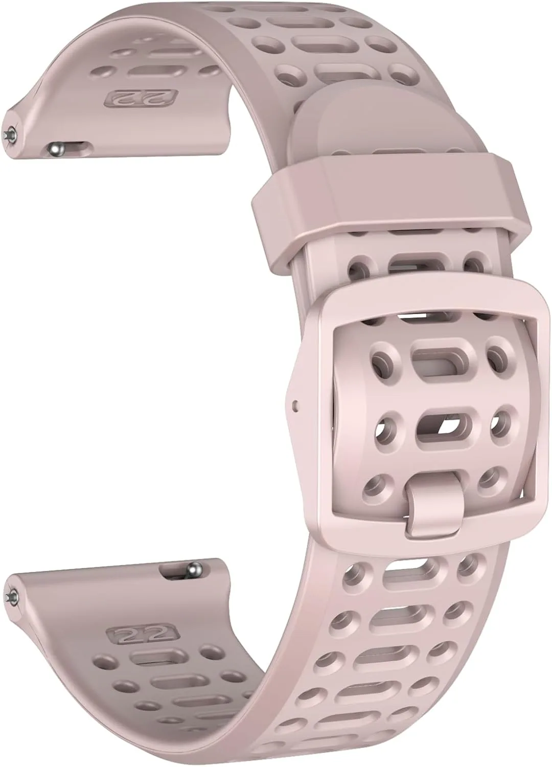 Compatible with COROS Pace 3 Watch Band, 22mm Quick Release Sports Silicone Watch Band Breathable Wristband Strap Women Men Strap for COROS APEX 2 Pro/APEX 46mm/APEX Pro