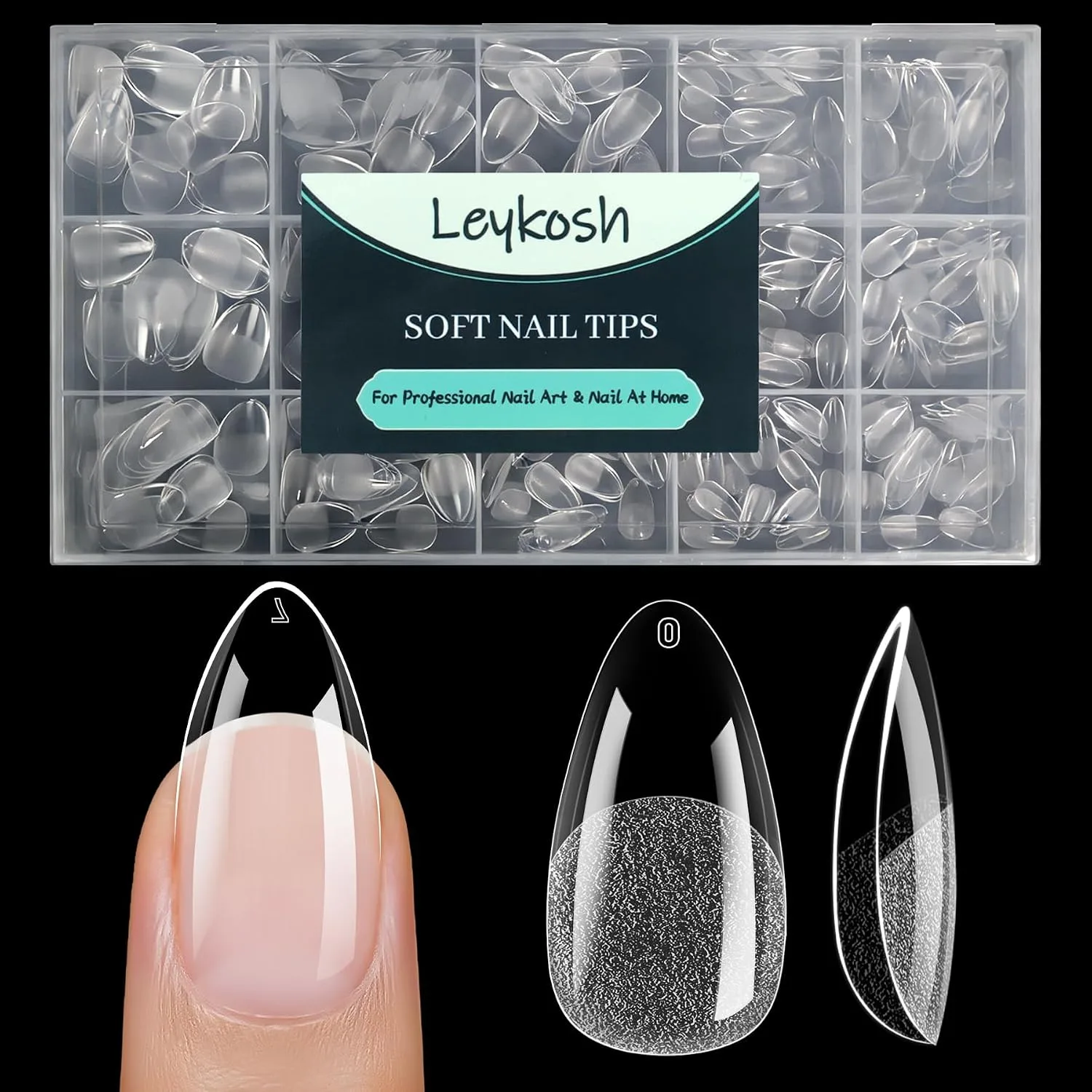 LEYKOSH Nail Glue and Remover Pen Set, 10g Glue 5ml Remover