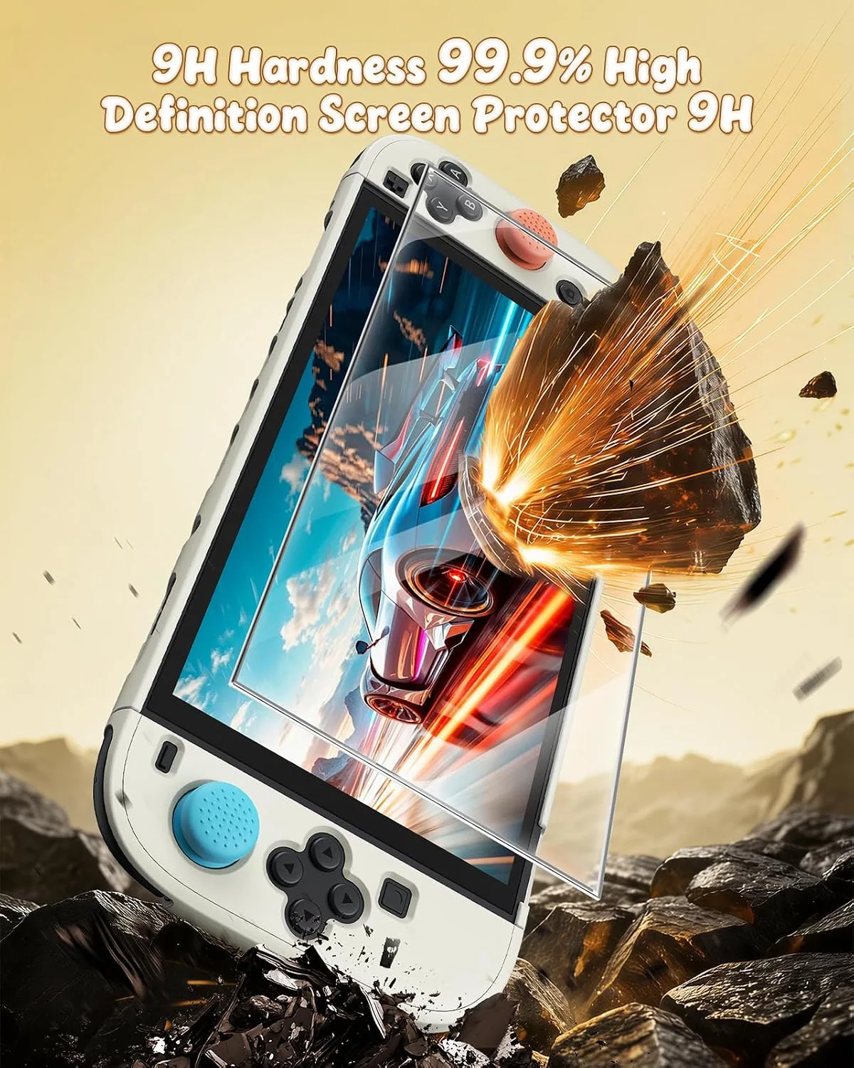 FYOUNG Switch 2 Cover Case, Dockable Hard Protective Shell for Nintendo 2