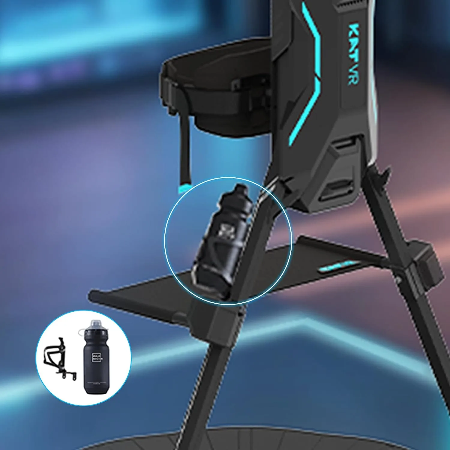 KAT Walk C2 VR Series | 360° Omnidirectional Walking Pad & Accessories for Immersive VR Gaming & Fitness | Compatible with SteamVR, Quest, Oculus | Fitness Upgrade Kit | US Size 9.5