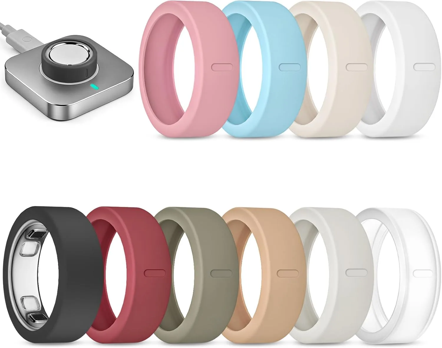 10 Pack Ultra-Thin Cover Compatible with Oura Ring 5