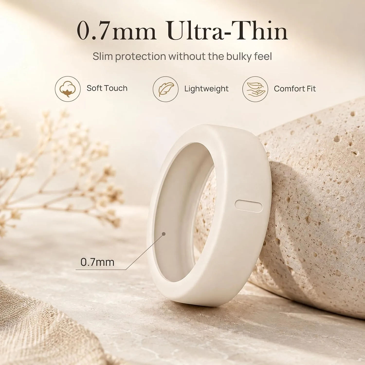 10 Pack Ring Cover Compatible with Oura Ring 5, Smart Ring Protector