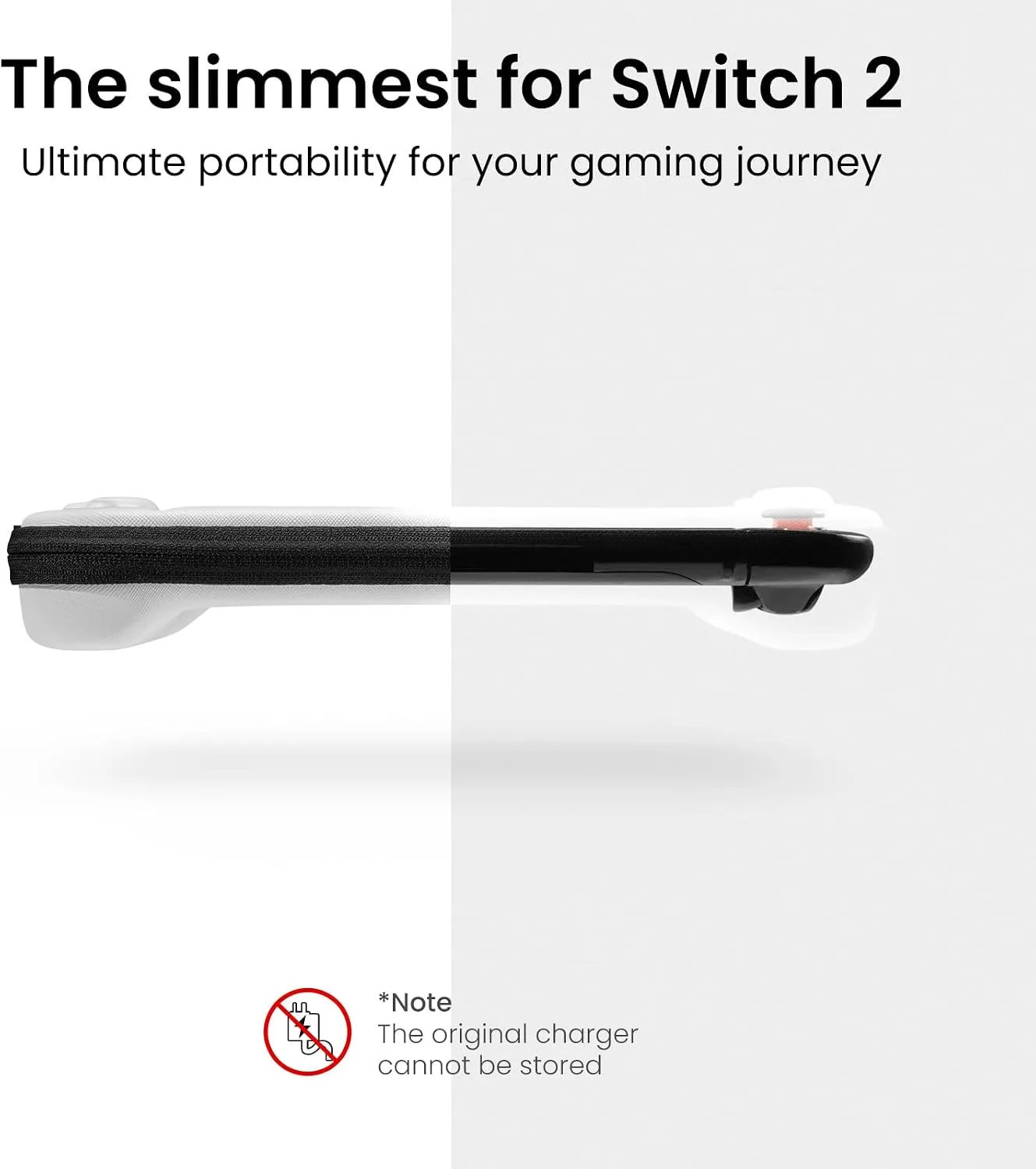 tomtoc Slim Carring Case for Nintendo Switch 2, Military Grade Protection