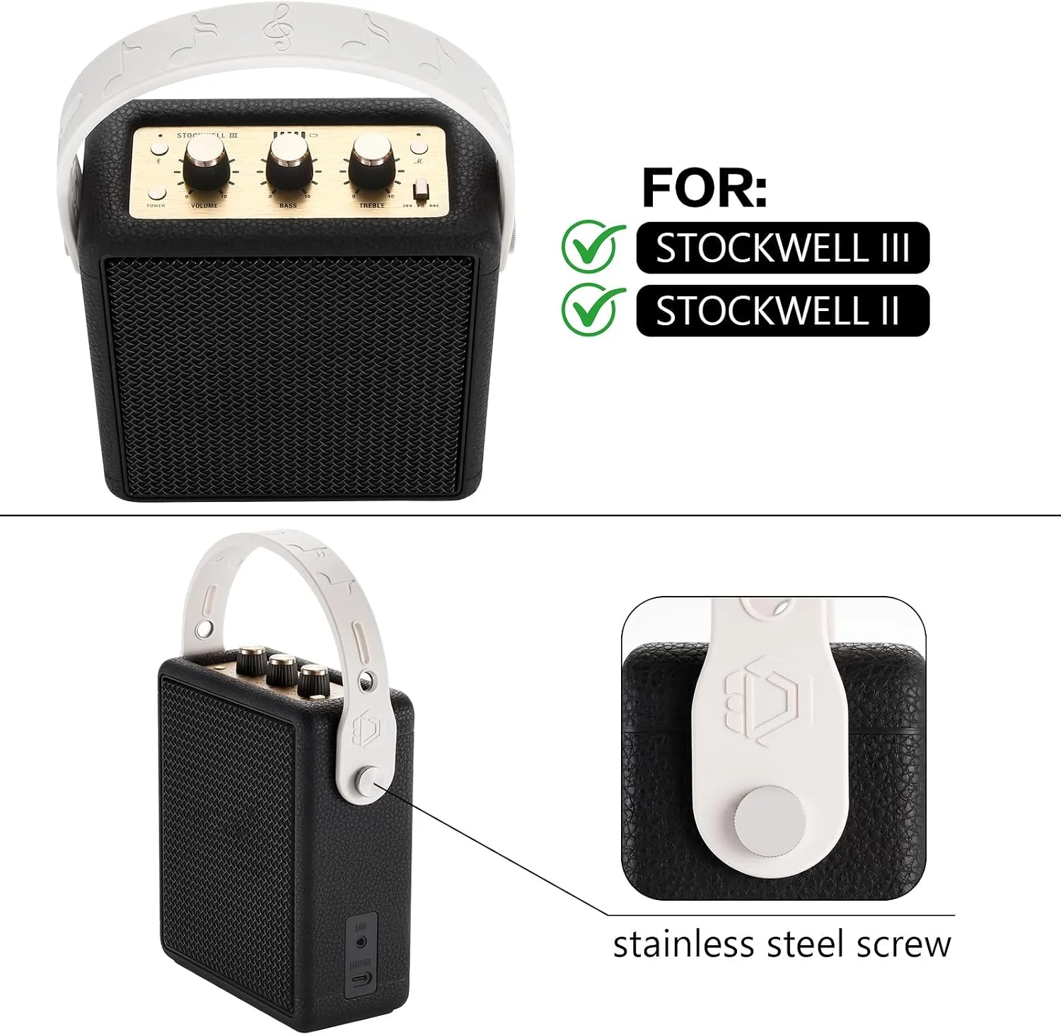 Carrying Strap & Shoulder Strap for Marshall Stockwell III/II