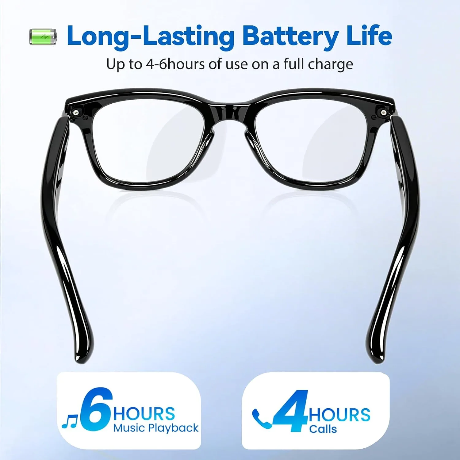 AI Smart Glasses with Real-Time Translation,Bluetooth Glasses for Men Women