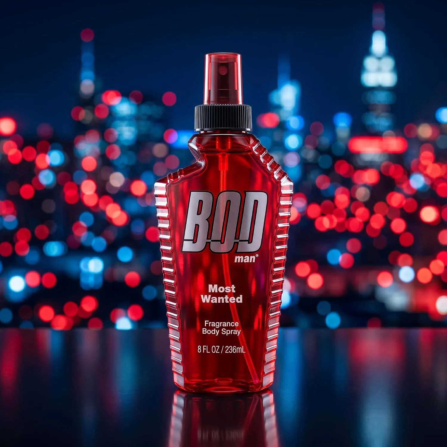 BOD man Fragrance Body Spray, Most Wanted, 8 fl oz
