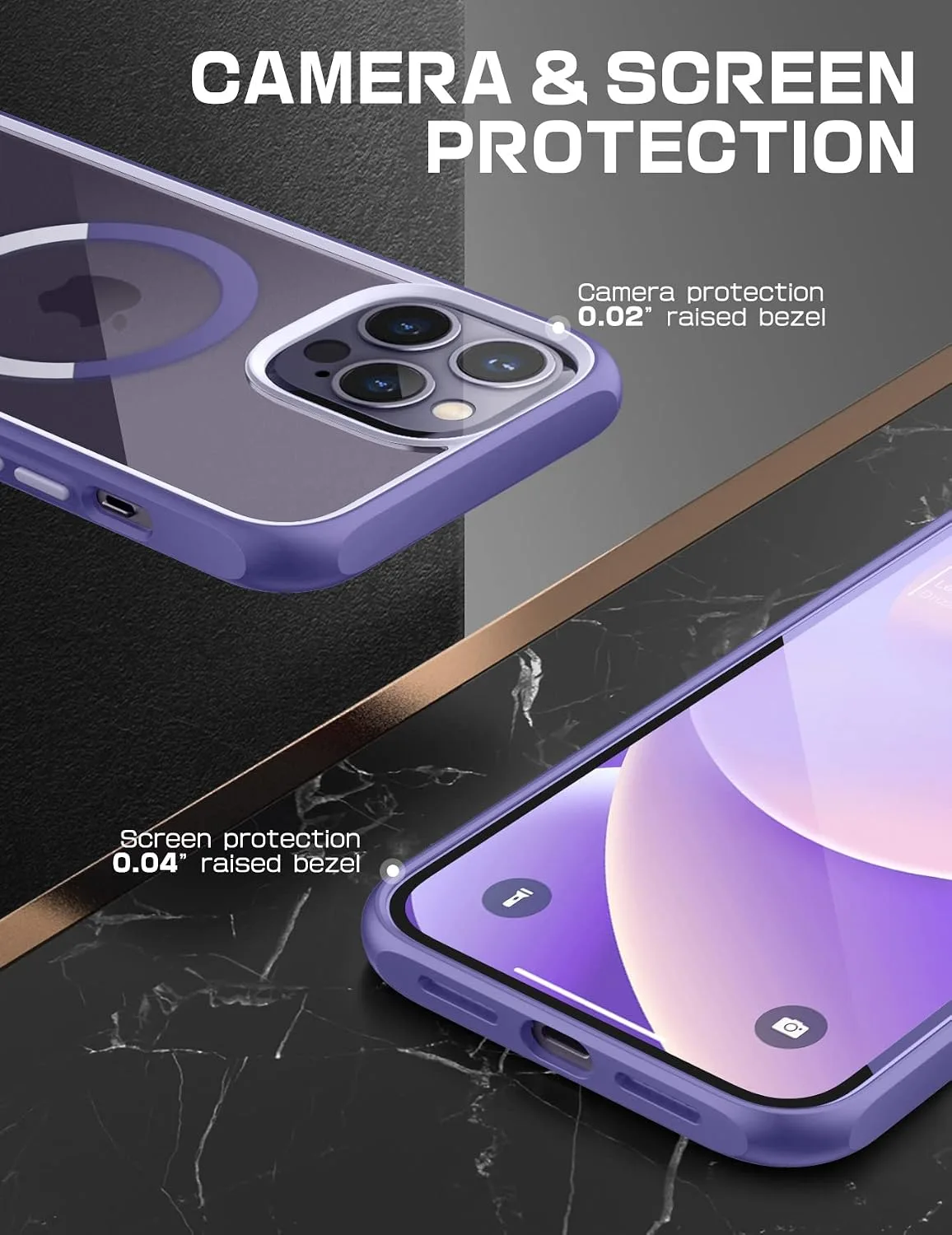 SUPCASE for iPhone 14 Pro Case, Compatible with MagSafe, Mauve