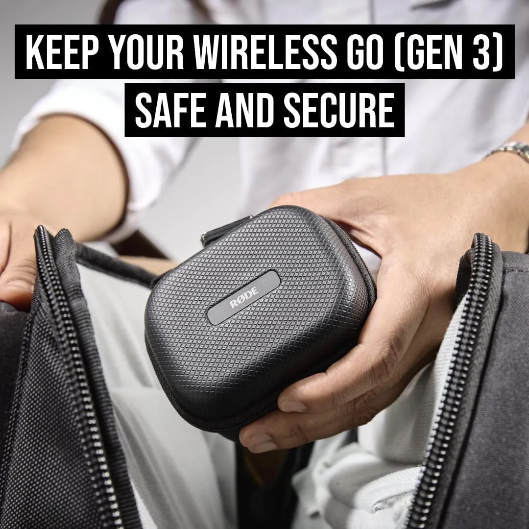 RØDE Charge Case+ | Charging Case for the Wireless GO (Gen 3) with Two