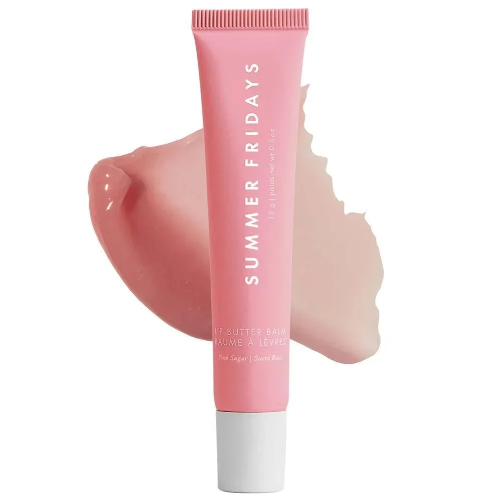 Lip Butter Balm Tratamiento para Hidratación + Brillo Nutritivo - Vanilla - sheer clear - Pink Sugar - sheer light pink