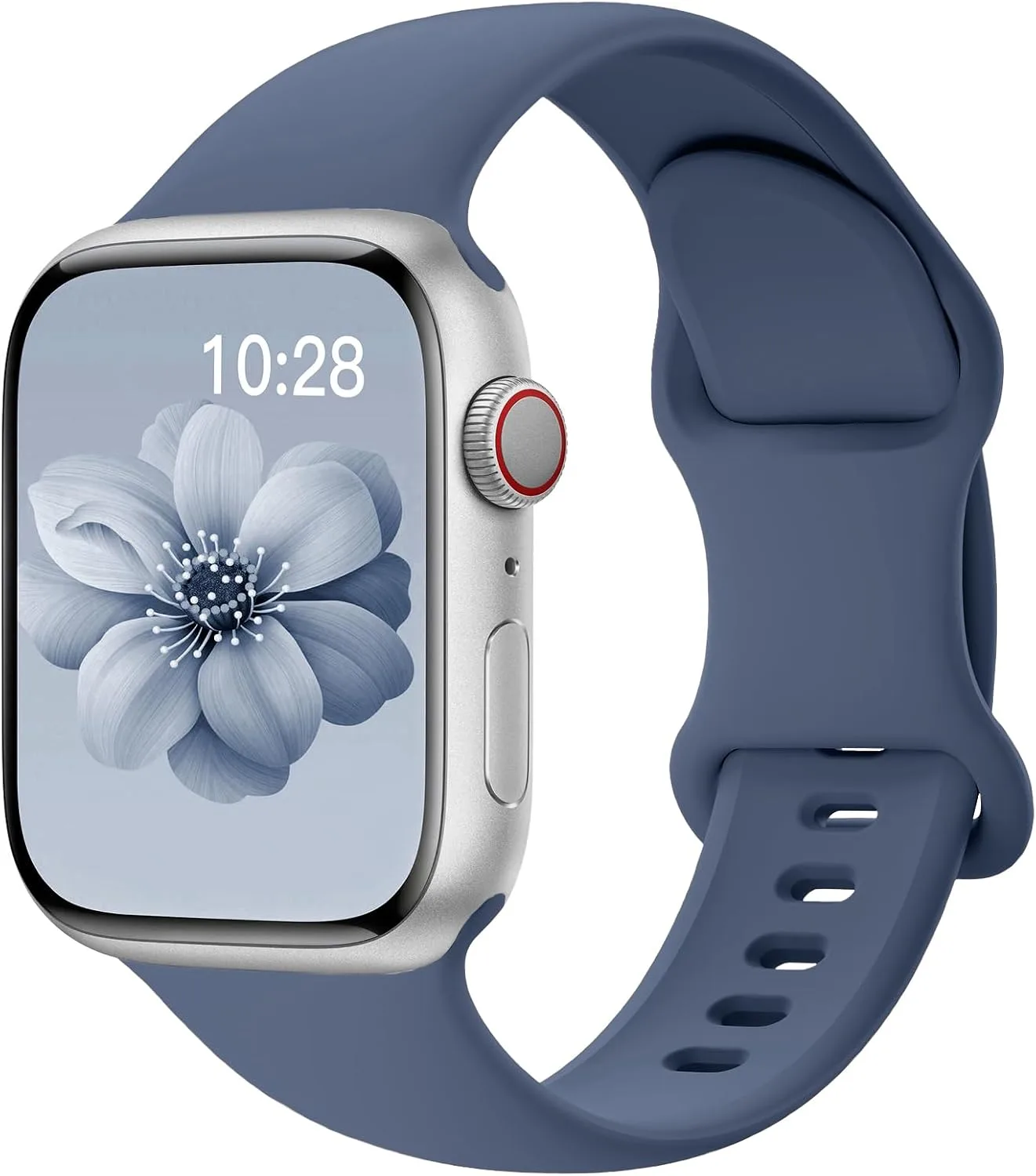 Correa de silicona Sport compatible con Apple Watch Supernana