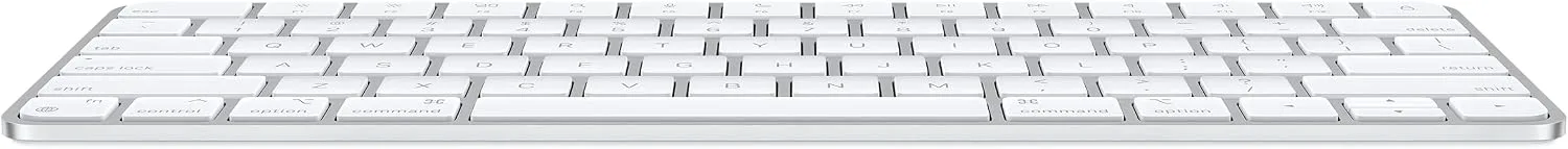 Apple Magic Keyboard: Wireless, Bluetooth, Rechargeable. Works with Mac, iPad, or iPhone; Spanish - White