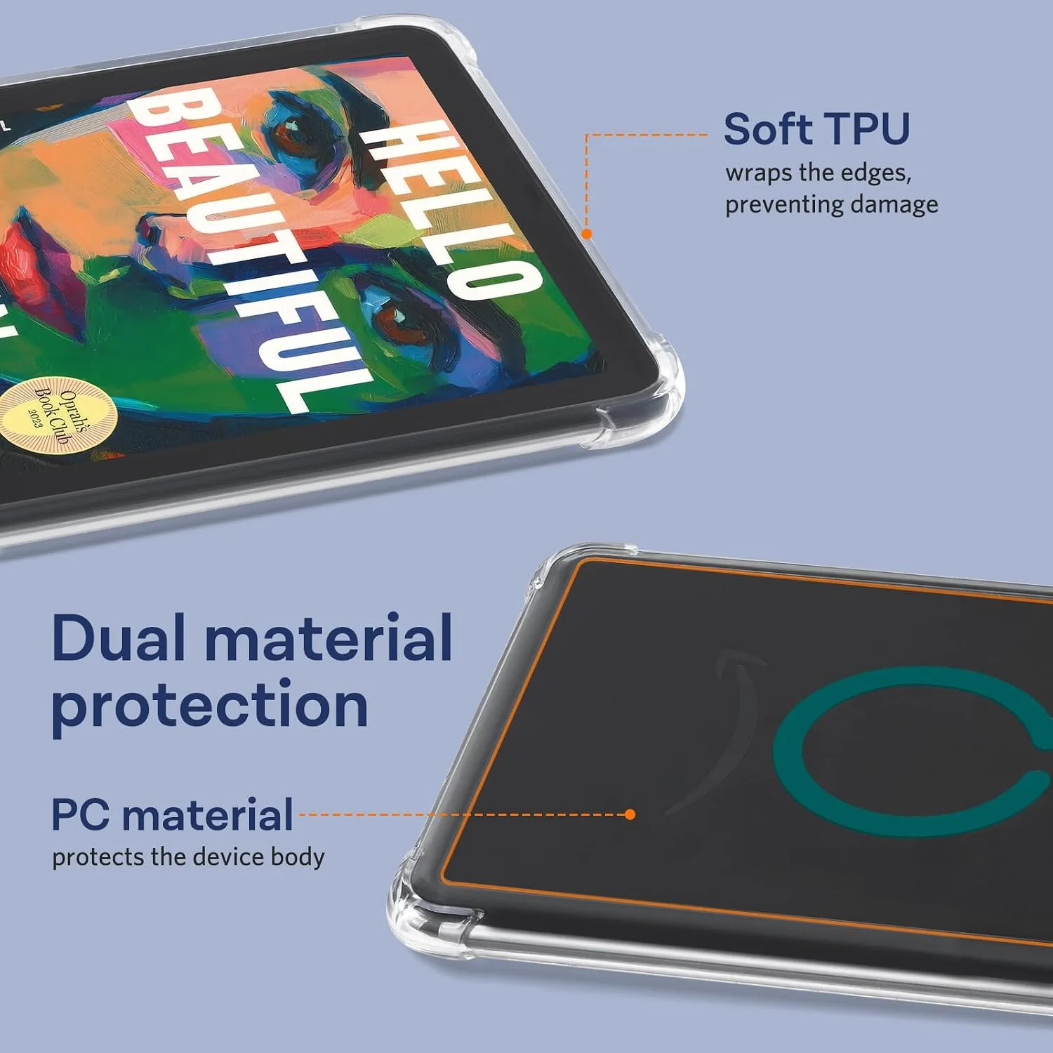 CoBak 7" Magnetic Clear Case, not for iPad(A072512)
